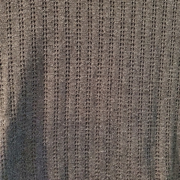 Michael Lauren Clifford Short Sleeve hi/lo Crop top - Picture 12 of 12